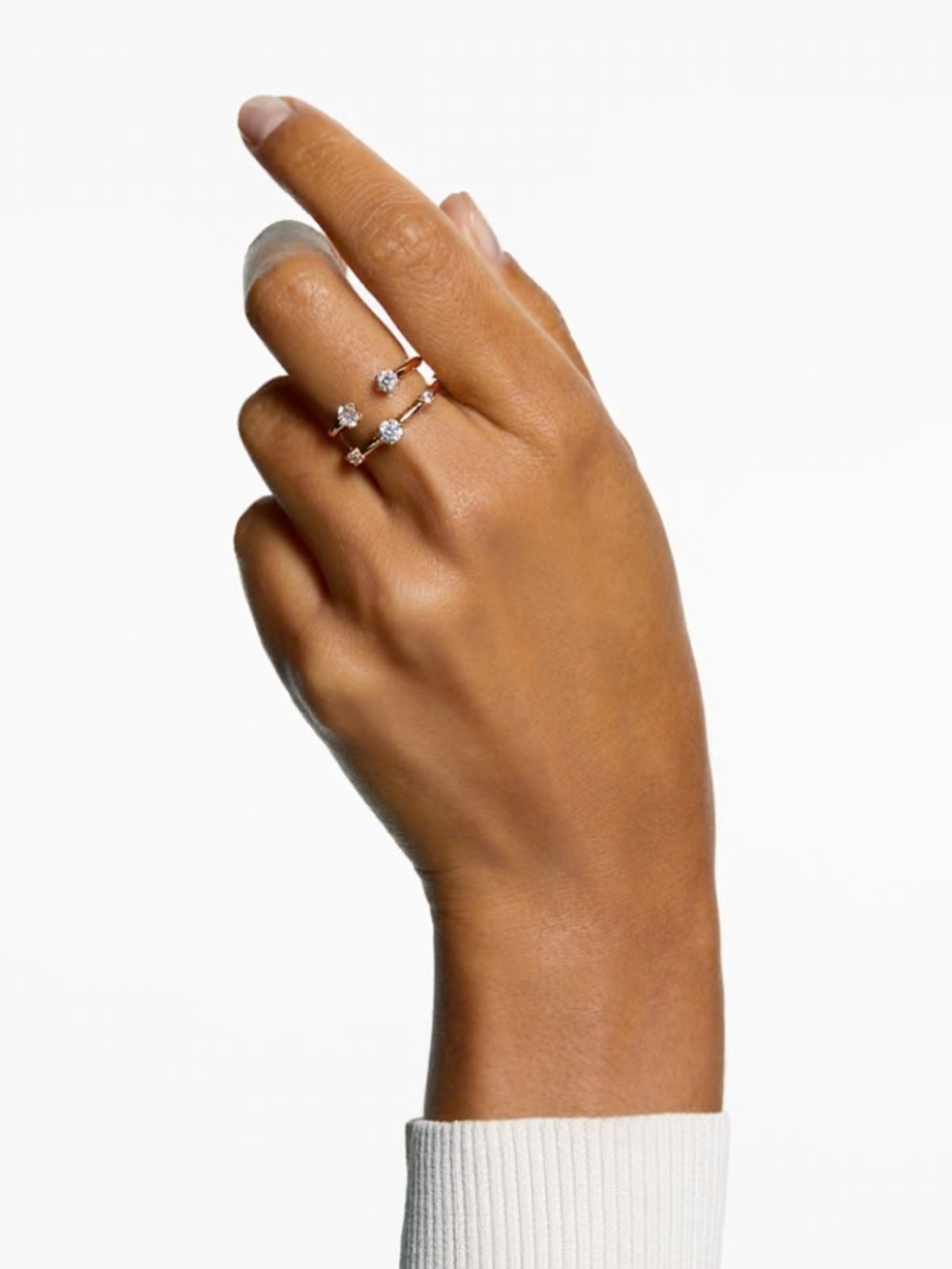 Swarovski Constella ring set